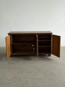 Aparador de Madera de Teca Sólida de Lujo, Mueble de Almacenamiento con 3 Puertas para Comedor, Sala de Estar, Hotel, Fabricante de Muebles - Product Image 2