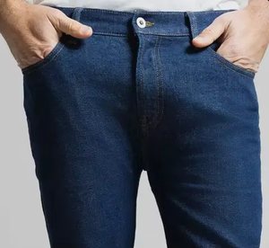 Fabricantes de Ropa, Jeans de Mezclilla Personalizados, Lavados e Impresos, de Pierna Recta, Impermeables, de Algodón Orgánico para Hombre, Otoño, Invierno, Verano - Product Image 6