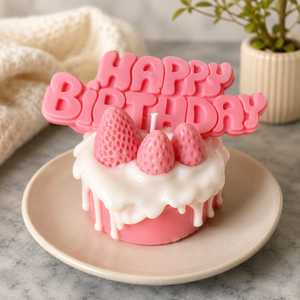 Bougie de gâteau de Thanksgiving artisanale, parfumée à l'aromathérapie, en cire de soja, décorative, cadeau de dessert, longue durée, non toxique - Product Image 2