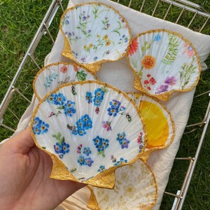 Cuaderno Anggo de 3-4 pulgadas hecho a mano con 50 páginas, diseño de concha de vieira, de conchas marinas blancas naturales, ecológico, portátil, para negocios - Product Image 5