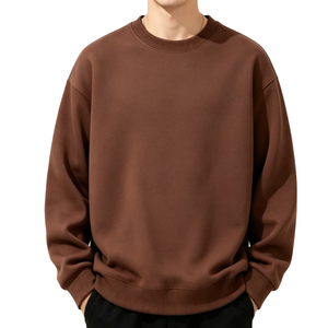 Sweat-shirt pour homme 2026, 100% coton / polyester, personnalisé, durable, prix bas, 420 g/m², col rond, manches longues - Product Image 6