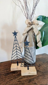 Reusable White <b>Tree</b> Showpiece Christmas <b>Tree</b> Shape Perfect for Scandinavian and Modern Interior Styling Purpose From India - Product Image 5