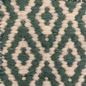 Tapis en laine tissé à la main à motif losanges, tapis géométrique à poils épais, tapis fait main pour salon, chambre, hôtel, décoration intérieure - Product Image 5