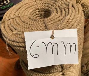 เชือกปอกระเจา100% ธรรมชาติที่มีคุณภาพสูงโรงงานโดยตรงผู้ผลิตราคาขายส่งเชือกปอที่มีคุณภาพสูงขายส่งเป็นมิตรกับสิ่งแวดล้อม - Product Image 4