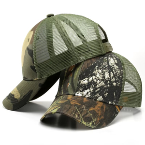 Best Selling Men's Camouflage Snapback <b>Caps</b> 100% Cotton Breathable Waterproof Adjustable OEM Custom <b>Camo</b> Design - Product Image 6
