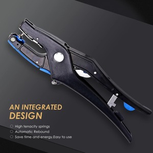 Livestock Ear <b>Tag</b> Applicator Ear <b>Tag</b> Cutter Pliers Veterinary Marker Clamp Plier Forceps Applicator for Pigs Sheep Cattles Cows - Product Image 3
