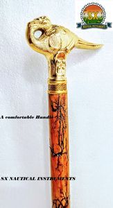 Bastón de Senderismo Plegable de Lujo de Alta Calidad, con Mango de Madera, Hecho a Mano, al Mejor Precio - Product Image 1