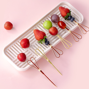Brochetas de Bambú Premium Anudadas a Mano en Vietnam, Palillos para Cócteles para Restaurantes, Hoteles, Bares, Aperitivos y Presentación de Alimentos - Product Image 6