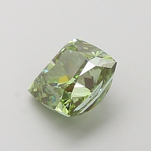 Diamant de laboratoire CVD vert vif fantaisie modifié taille coussin carré de 1,23 carat, clarté VS1, excellente taille, pierre précieuse de luxe pour bijoux - Product Image 6
