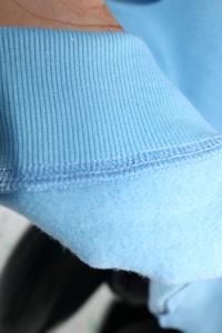 Sudadera OLE MISS BLUE con Cuello Alto, 100% Rojo, Apliques Bordados, Cuello Ancho, Hilos Finos - Product Image 6