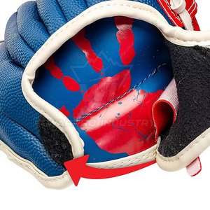 Premium Leather Training Baseball Fielding Gloves Adjustable Wrist <b>Strap</b> For Youth Adult Practice And Match Use - Product Image 4