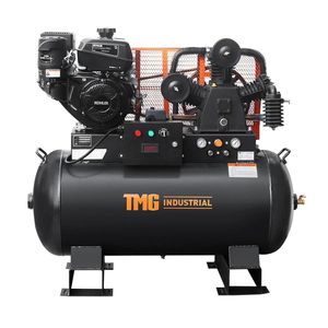 Compressore d'aria a 2 stadi da 60 galloni montato su camion, fuori produzione e sostituito da TMG GAC65 per compressori pneumatici - Product Image 2