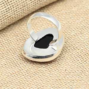 Bague en argent sterling 925 incroyable, faite à la main, avec opale triple rose, cadeau d'anniversaire pour elle - Product Image 6