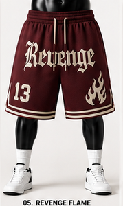 Shorts de basketball pour hommes Miami Beach, imprimé par sublimation, taille élastique, respirant, style décontracté, motif palmier numéro 3 - Product Image 3