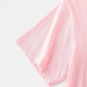 Camiseta de Cuello Redondo de Algodón Jersey Grueso Premium para Hombre, Manga Corta, Corte Regular, Lisa, Informal, para Logotipo Personalizado, Venta al Por Mayor - Product Image 6