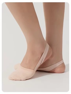 Zapatillas de Ballet de Punto Suave, Unisex, Suela Plana, Tela de Algodón, Calcetines de Danza, Yoga, Gimnasia, MOQ Bajo, OEM, ODM, DDP, Algodón de Alta Calidad - Product Image 4
