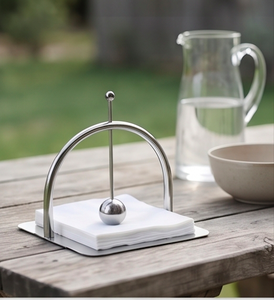 Unique Design Metal <b>Napkin</b> <b>Holder</b> In Stainless Steel Silver Finished Perfect For Home Kitchen And Restaurant Decor - Product Image 5