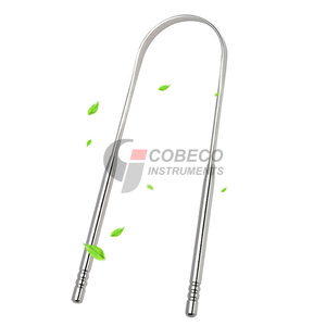 Raspador de Lengua de Arco Ancho de Acero Inoxidable, Diseño de Cobertura Total, Eficiencia de Una Sola Pasada, Limpieza Máxima - Product Image 4