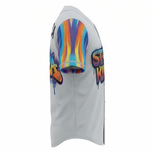 Camiseta de béisbol retro, uniforme de equipo premium, ropa deportiva transpirable, tendencia en EE. UU. y Europa, MALUZA INDUSTRIES - Product Image 4