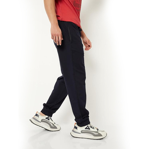 <b>Skinny</b> Fit Men <b>Jogger</b> Pants Zipper Pockets Premium Cotton Blend Narrow Bottom Running Sweatpants - Product Image 2