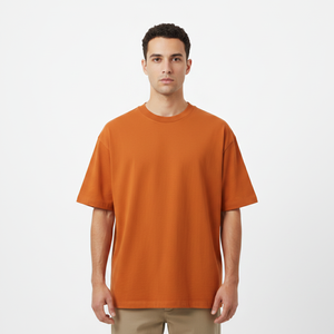 Camiseta Personalizada con Estampado DTG, Lavada, de Algodón Grueso, Estilo Casual, Manga Corta, para Hombre - Product Image 2