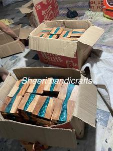 Direct Delivery Warehouse Custom Logo Eco-Friendly Resin <b>Wood</b> Coasters Size 8.8*8.8/10*10cm Modern Ocean Style Customizable - Product Image 4