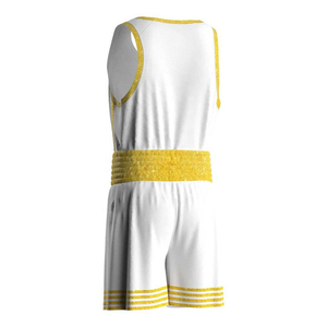 Uniforme de Boxeo Unisex para Adultos, Ropa de Artes Marciales Personalizada, Camiseta sin Mangas y Pantalones Cortos, Poliéster/Nailon Transpirable, 300g, Duradero, de Secado Rápido - Product Image 3