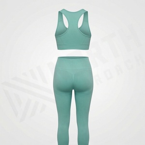 Ropa Deportiva de Tallas Grandes para Mujer, Conjunto de Yoga con Logotipo Personalizado, Ropa de Gimnasio de Alta Calidad para Mujer - Product Image 2