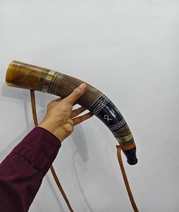Corne de combat viking haut de gamme, faite à la main, écologique, en corne de buffle, trompette de bataille moderne polie, outil de chasse, cadeau d'affaires - Product Image 5