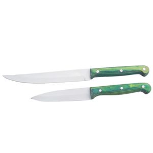 Ensemble de couteaux de cuisine professionnels en acier inoxydable, outils de découpe aiguisés pour la viande, les légumes, les fruits, pour la découpe et le hachage à la maison - Product Image 1
