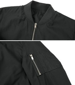 Best design 2025 custom Design Wholesale price men leather <b>jacket</b> Wholesale windbreaker bomber <b>jackets</b> - Product Image 3