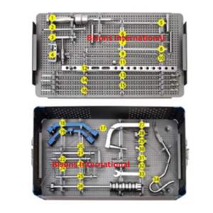 BISONS - Juego de Instrumentos Quirúrgicos Reutilizables de Acero Inoxidable para Clavos Tibiales IM, Ortopedia y Traumatología - Product Image 2