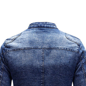 Nouvelles vestes en jean élégantes pour hommes à manches longues, vestes en jean pour hommes, vestes de qualité supérieure pour l'automne, prix d'usine. - Product Image 6