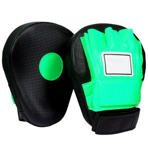 Wholesale Custom Leather Boxing <b>Focus</b> <b>Pads</b> Punching Mitts Kickboxing Comfortable Breathable Eco-Friendly All Seasons Training - Product Image 1