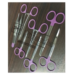 Pinzas de Acero Inoxidable para Trasplante Capilar, Curvas, Instrumento Quirúrgico de Alta Calidad, Juego Manual, Certificado CE Clase I ISO13485 - Product Image 5
