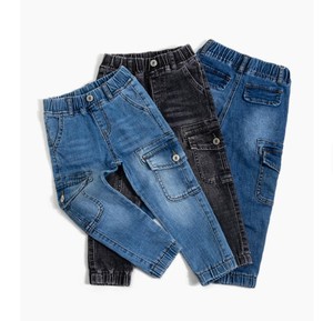 Pantalones Vaqueros Holgados Blancos Desgastados 100% Algodón para Niños, Ropa Infantil de Primavera - Product Image 2