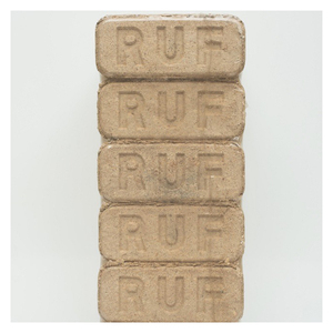 Briquettes de bois de biomasse RUF, alternative propre et renouvelable au bois de chauffage et aux granulés de charbon. - Product Image 4