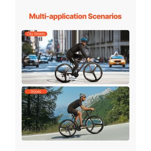 Bicicleta Urbana Deportiva para Adultos 700C, Bicicleta de Carretera de Carreras con Sistema de Transmisión SHIMANO de 21 Velocidades para Desplazamientos Diarios y Paseos por la Ciudad - Product Image 6