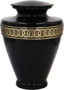 Urnes funéraires en laiton pour adultes, pour hommes et femmes, décoratives, vente en gros - Product Image 4