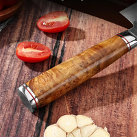 Couteau de chef japonais Kuchenmesser Black Tsuchime Finish, acier Damas VG10 67 couches, manche en bois, ensemble de couteaux de cuisine Kiritsuke