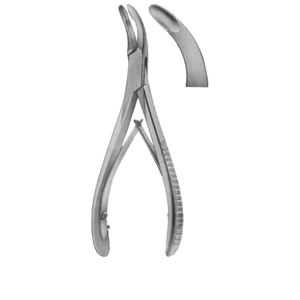 Rongeur Quirúrgico Ortopédico Manual de Alta Calidad, Instrumentos Reutilizables de Acero Inoxidable para Sujetar Huesos, Uso Hospitalario - Product Image 3