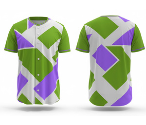 Lightweight Moisture Wicking <b>Baseball</b> Jersey with Custom Logo & Numbers | Breathable Polyester Base - Product Image 4