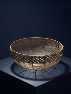 Bol en métal tressé à motif treillis, texture moulée, pour cuisine et salle à manger, article de vaisselle, fournisseur pour commandes en gros - Product Image 2