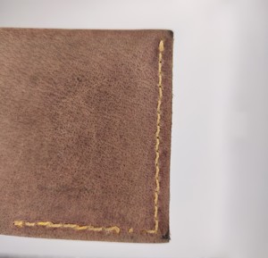 Premium Men's Vintage Designer <b>Wallet</b> Custom Logo Genuine Leather Card Holders <b>RFID</b> <b>Blocking</b> Multi Slots Fold Closure Short - Product Image 4