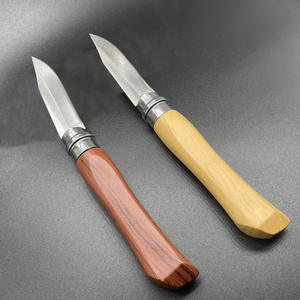 Couteau pliant multifonctionnel de survie en plein air, qualité industrielle, lame en acier Damas, bord droit, dos droit, OEM, pour la chasse - Product Image 4