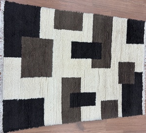 Alfombra de Lana Suave Hecha a Mano con Nudos, Alfombra de Lujo para Sala de Estar, Dormitorio u Oficina - Product Image 2