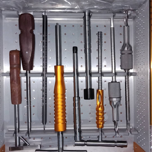 Juego de Instrumentos para Implantes Ortopédicos DHS DCS, Placa para Traumatismos, Acero Inoxidable, Manual, Reutilizable, Instrumentos de Alta Calidad - Product Image 4