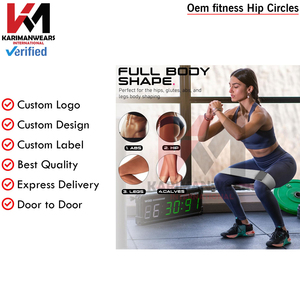 Bande de Résistance pour Fessiers et Hanches Hommes Femmes Entraînement Musculaire Gluteux Fournisseur OEM - Product Image 6