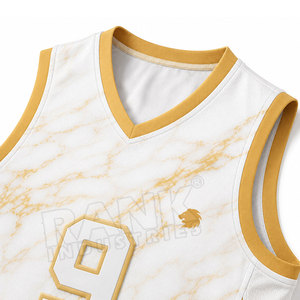 Venta en Línea, Disponible, Jersey de Baloncesto Profesional, Transpirable, Tallas Grandes, Personalizable, Absorbe la Humedad, MOQ Bajo - Product Image 6