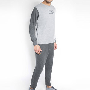 Custom Size Color Contrast <b>Men</b> Sweat Suits Apparel Clothing <b>Men</b> Sweat Suits <b>Pullover</b> <b>Men</b> Sweat Suits - Product Image 2